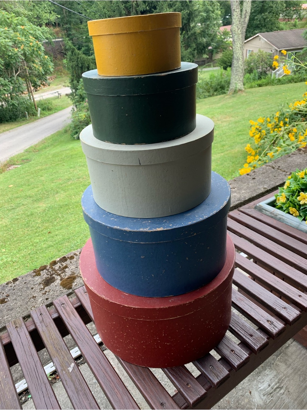 Country cottage stacking storage